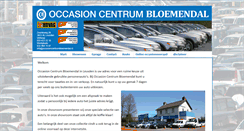 Desktop Screenshot of occasioncentrumbloemendal.nl